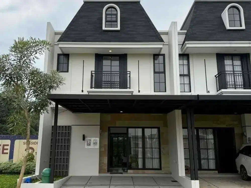 Dijual Kawasan Riverisde Rumah Mewah 2 Lantai Konsep Modern Classic