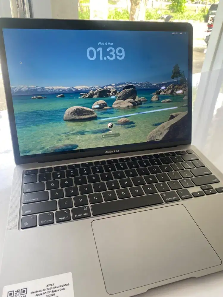 MACBOOK AIR 2020 M1, RAM 5/256 GB 13 SPACE GREY