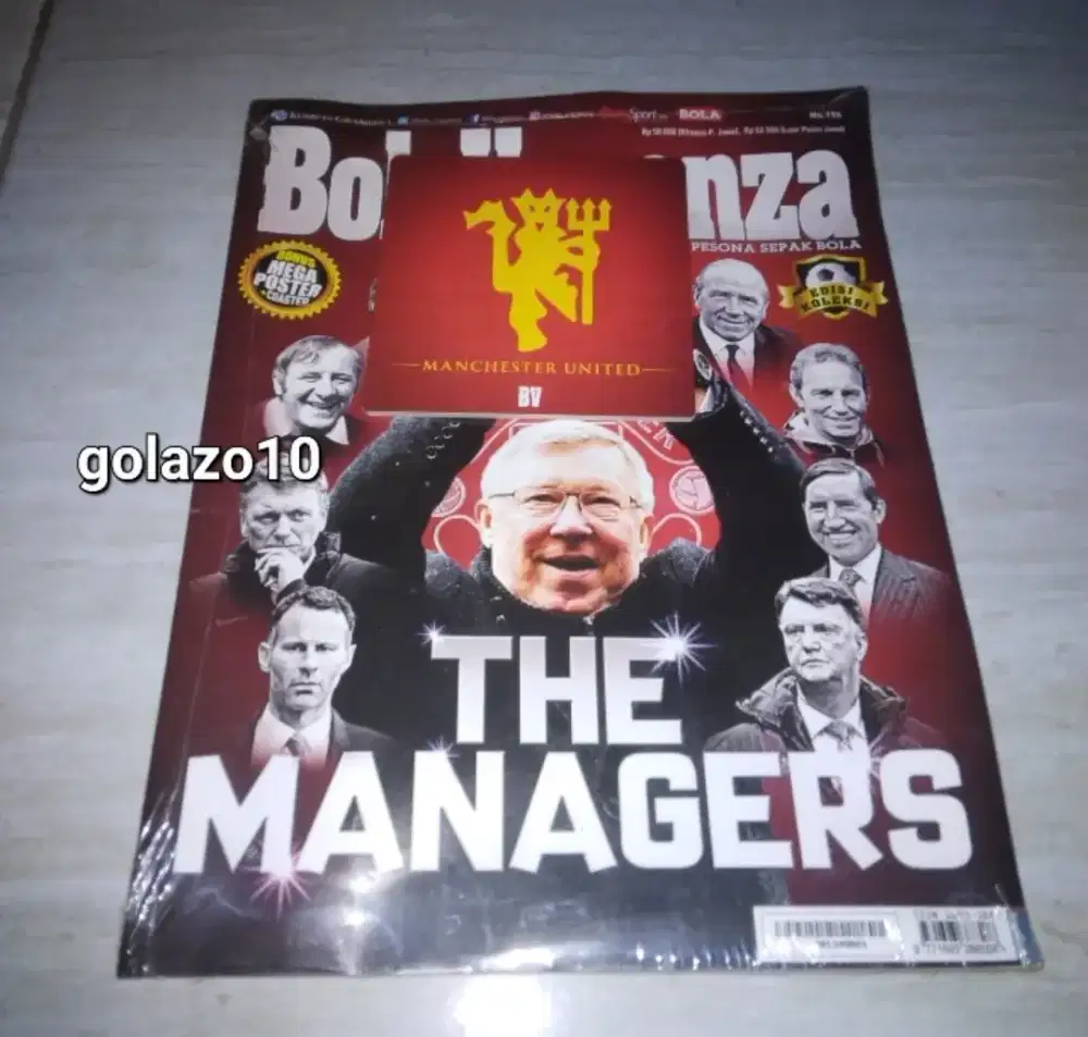 Majalah Bolavaganza Bola Vaganza Manchester United MU The Managers
