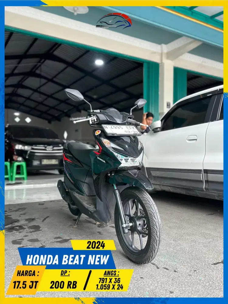 HONDA BEAT NEW 2024 BARANG CIAMIK MASZEHH HIKMAH MOTOR KEPUH MALANG