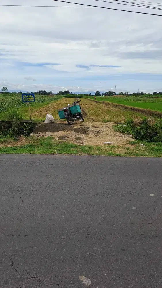 Tanah Dijual Jl. Raya Bangsalan  - Sudimoro, Teras, Boyolali