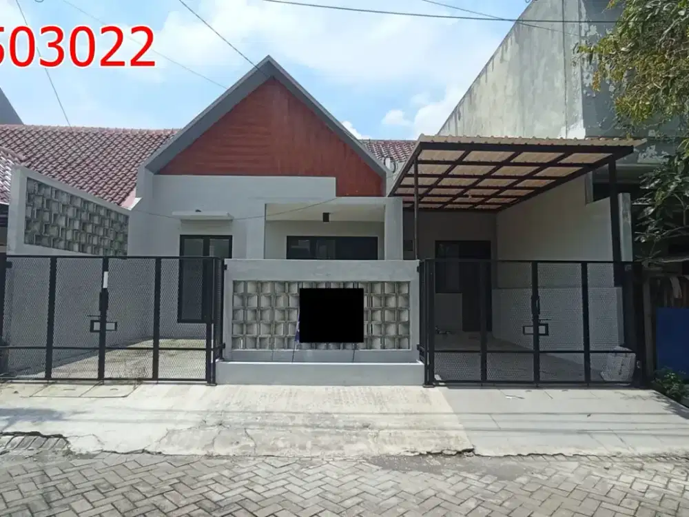 Disewakan Rumah Baru Gress Babatan Pratama dkt Wiyung Sambikerep