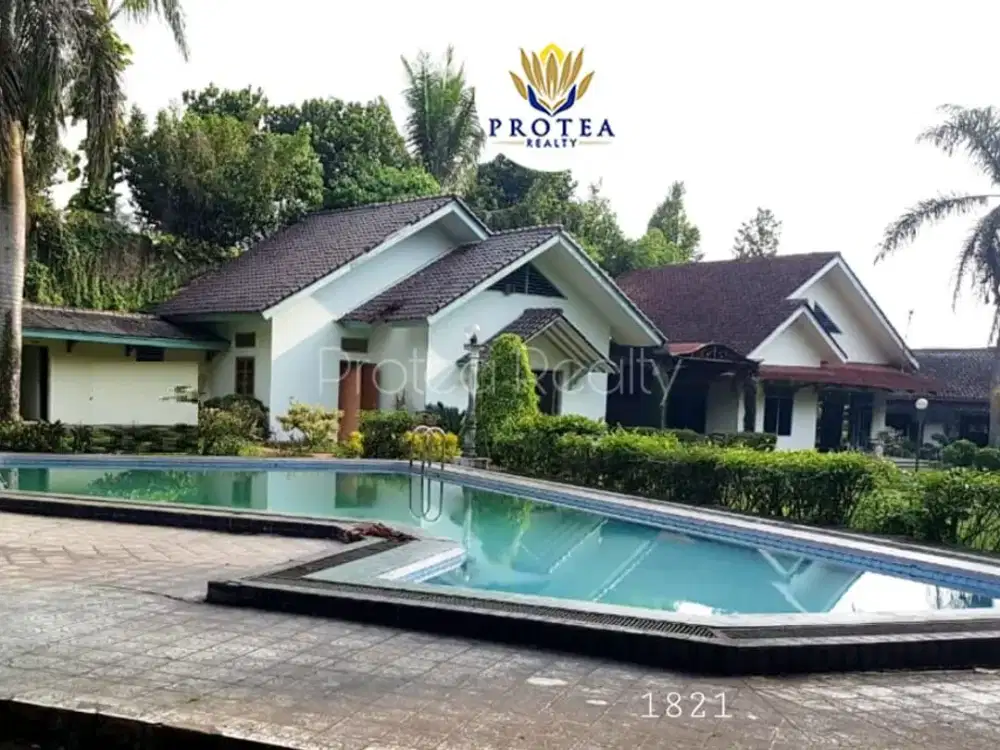 DIJUAL VILA ASRI ADA KOLAM RENANG DI CISARUA