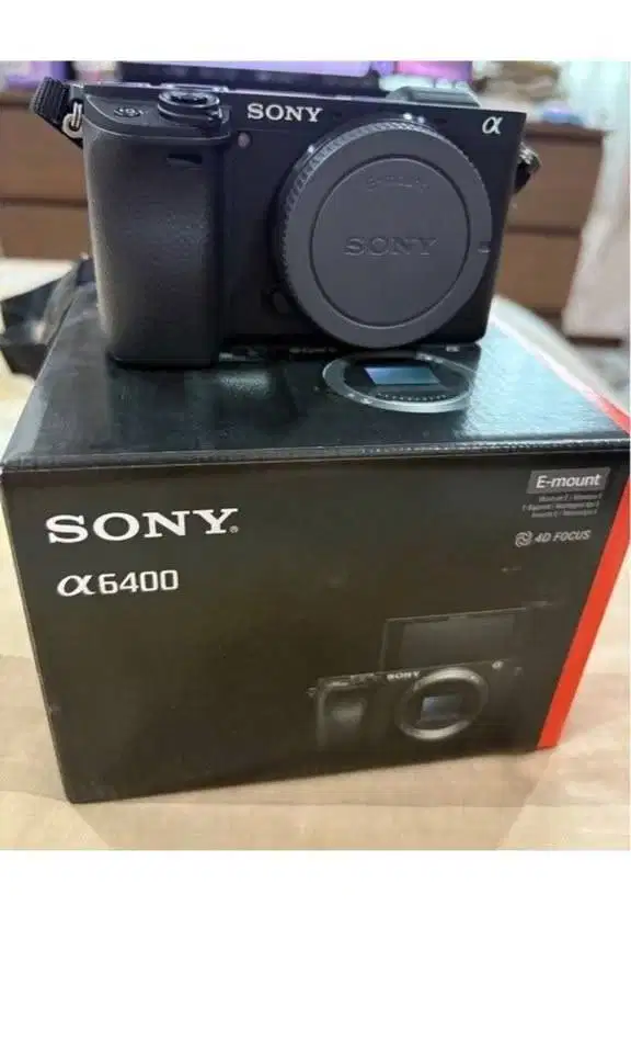 jual Sony A6400 plus lensa 16-50