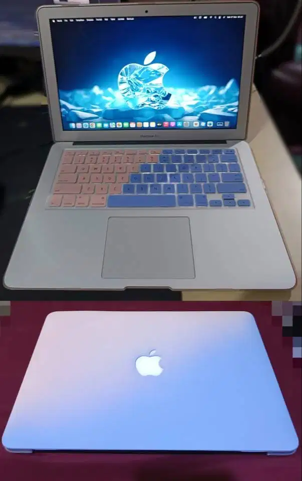 MACBOOK AIR 13 2017 INTEL I5 RAM 8GB SSD 128GB MULUS CASE MEWAH APPLE