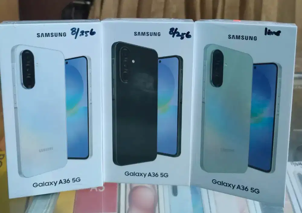 New Samsung Galaxy A36 5G Ram 8/256 GB Garansi Resmi 1 Tahun