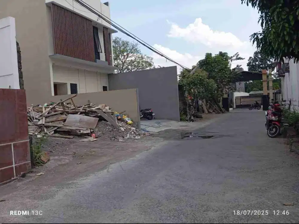 Di jual tanah pinggir jalan aspal 400 meter dari jalan raya Maguwoharjo