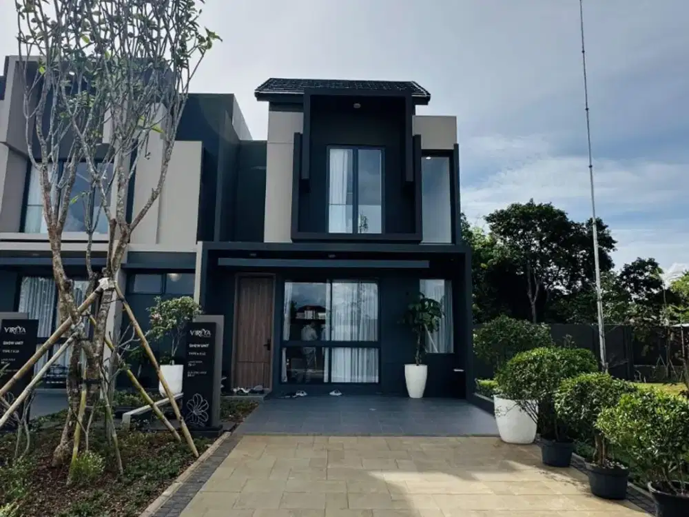 JUAL CEPAT OWNER TIDAK JADI PAKAI RUMAH VIREYA BSD 5X12