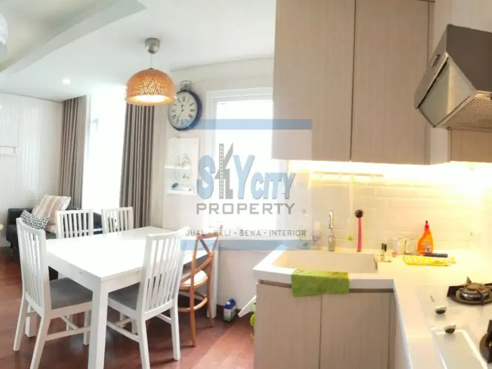 DISEWAKAN METRO PARK RESIDENCE 3 BR FULL FURNISHED BAGUS LENGKAP SIAP HUNI