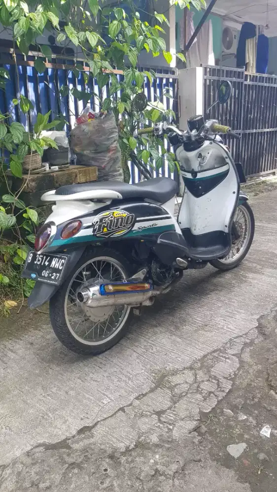 Yamaha fino 2012 crome