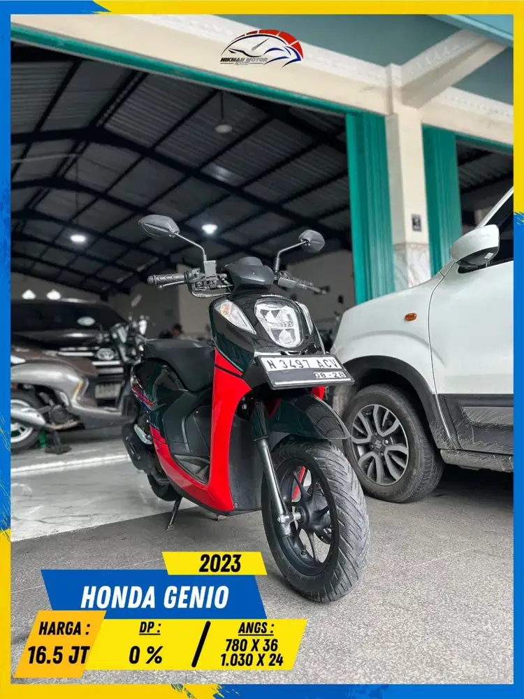 HONDA GENIO 2023 NEGO TIPIS BOLOH HIKMAH MOTOR KEPUH MALANG
