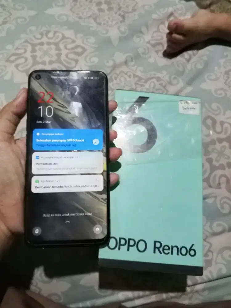 Dijual hp oppo reno 6 8/128