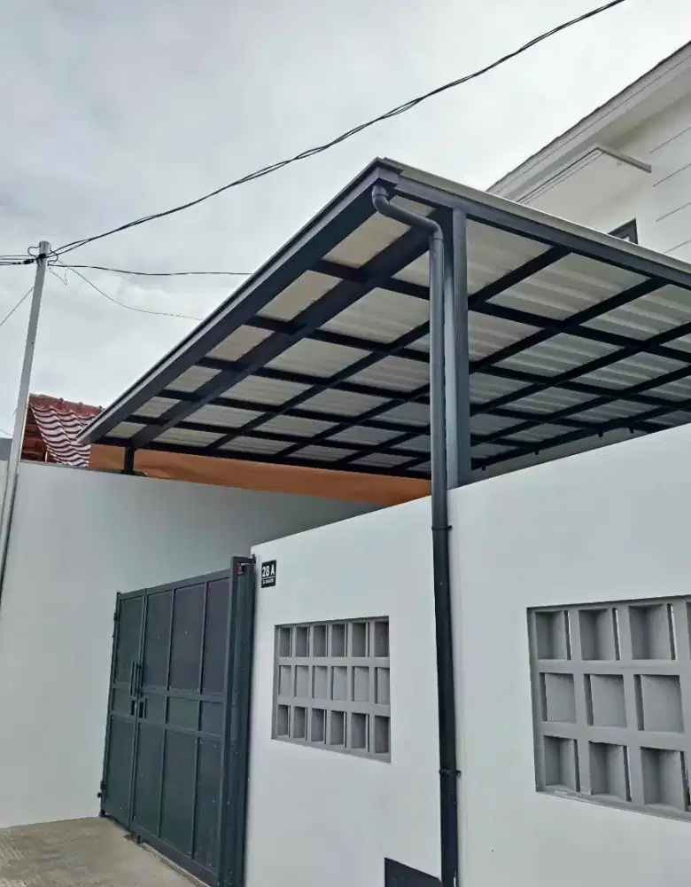 Kanopi hollow atap alderon