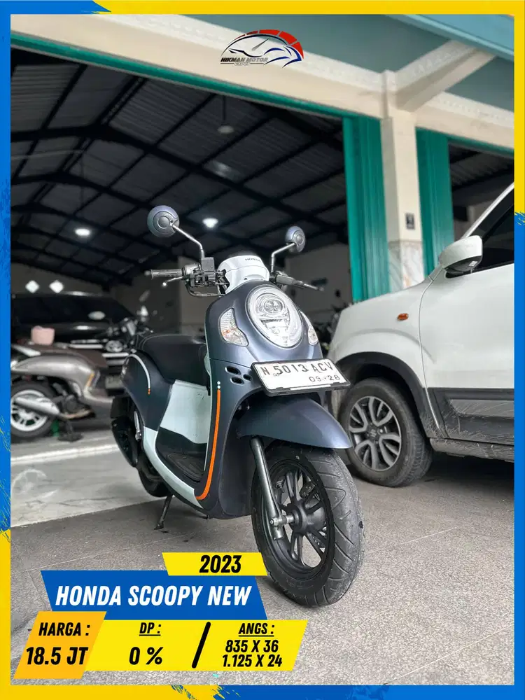 HONDA SCOOPY NEW 2023 MANTAP GASS MASZEHH HIKMAH MOTOR KEPUH