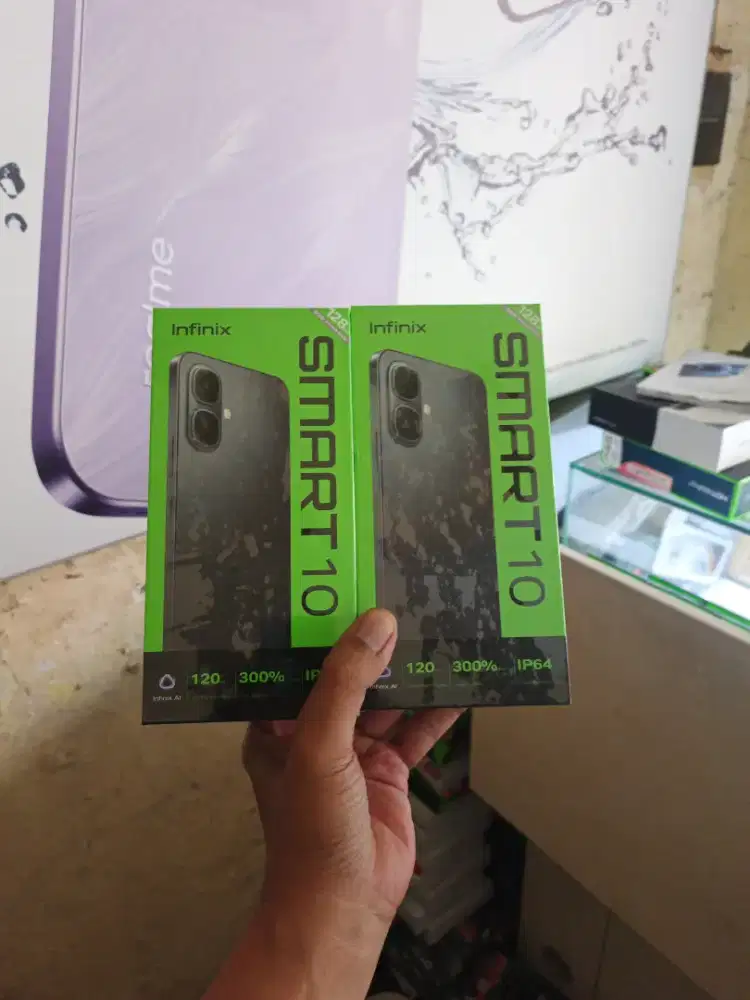 Fast respon WA Infinix Smart 10 4+4/128 Garansi resmi 1thn