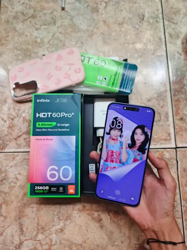 Infinix Hot 60 Pro Plus Ram 8+8/256 Fullset
