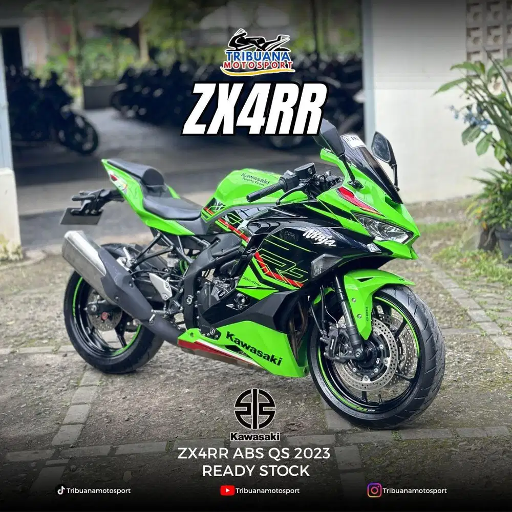 ZX4RR ABS QS LOW KM LIKE NEW