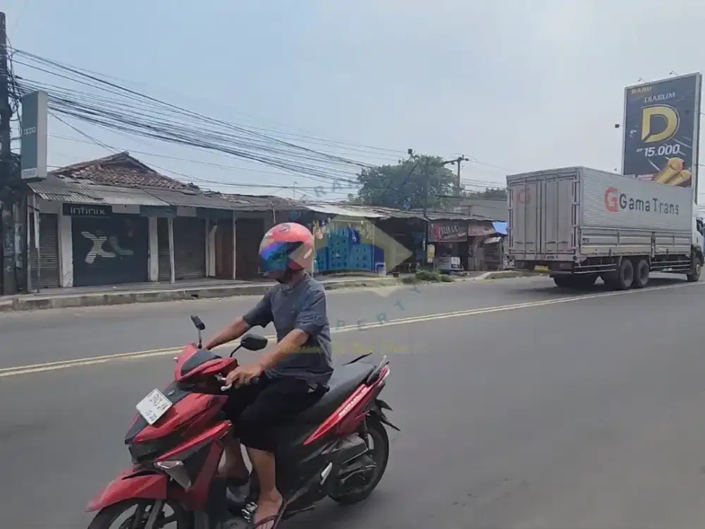 Tanah di Jl Raya Serang - Jakarta, Kibin - Serang, Banten
