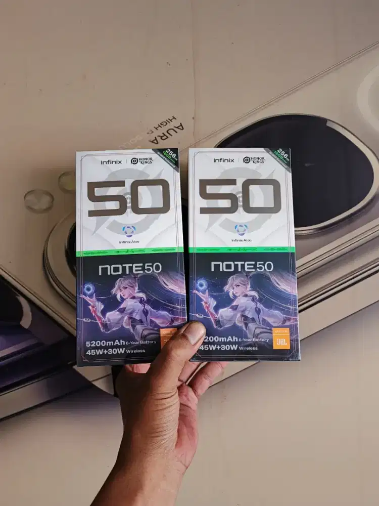 Fast respon WA Infinix Note 50 8+8/256 Garansi resmi 1thn