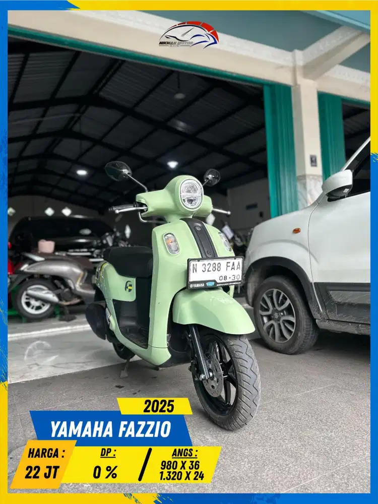 YAMAHA FAZZIO 2025 BARANG ISTIMEWA HIKMAH MOTOR KEPUH MALANG