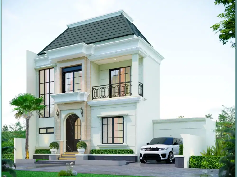 RUMAH 2 LANTAI SLEMAN DENGAN KOLAM PRIBADI LOKASI JL GODEAN DEKAT RINGROAD