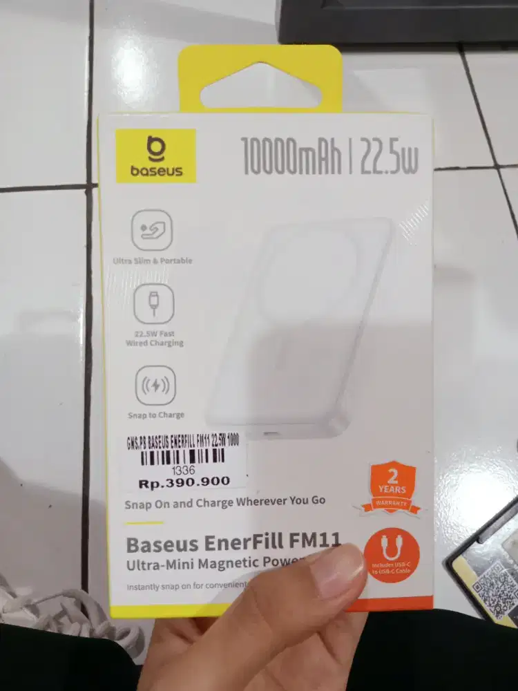 PB BASEUS ENERFILL FM11 22.5W 10000MAH| ATLANTIS DAHSYAT