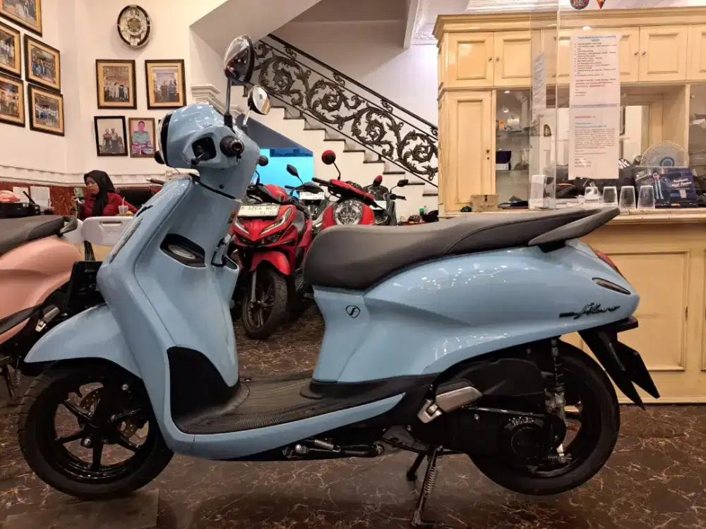 HUB CE KOM DP 2 JT FILANO 2025 MOTOR KAYA BARU + HELM KM LOW