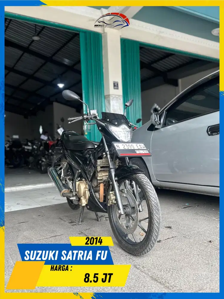 SUZUKI SATRIA FU 2014 MURMER POLL BOLOH HIKMAH MOTOR KEPUH MALANG