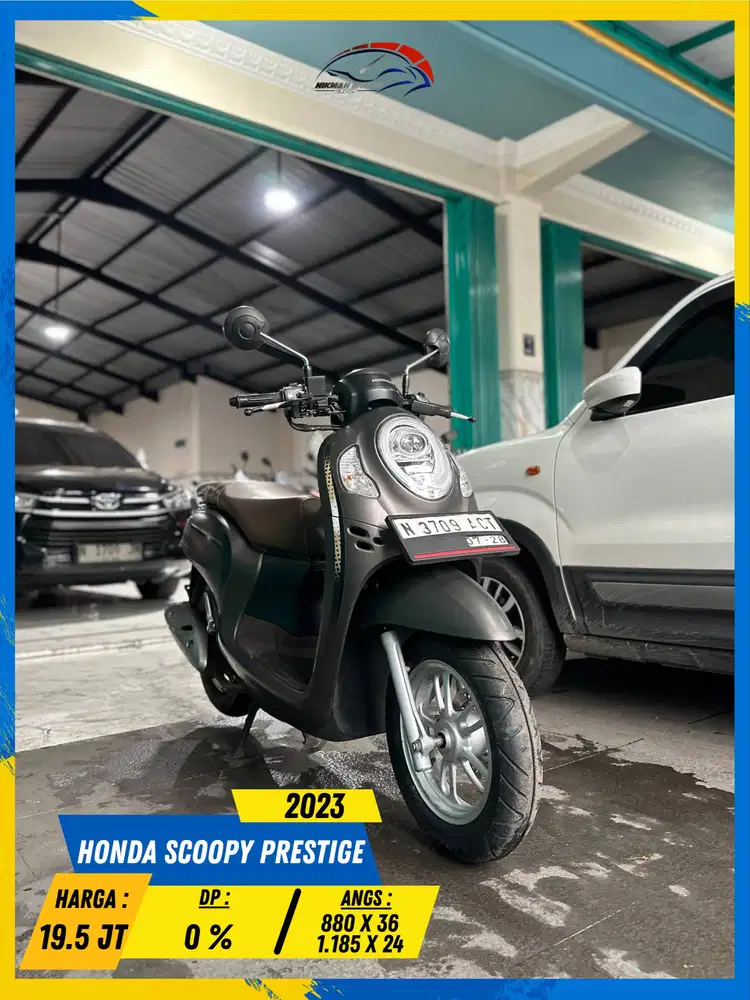 HONDA SCOOPY PRESTIGE 2023 GAS POLL MASZEHH HIKMAH MOTOR KEPUH
