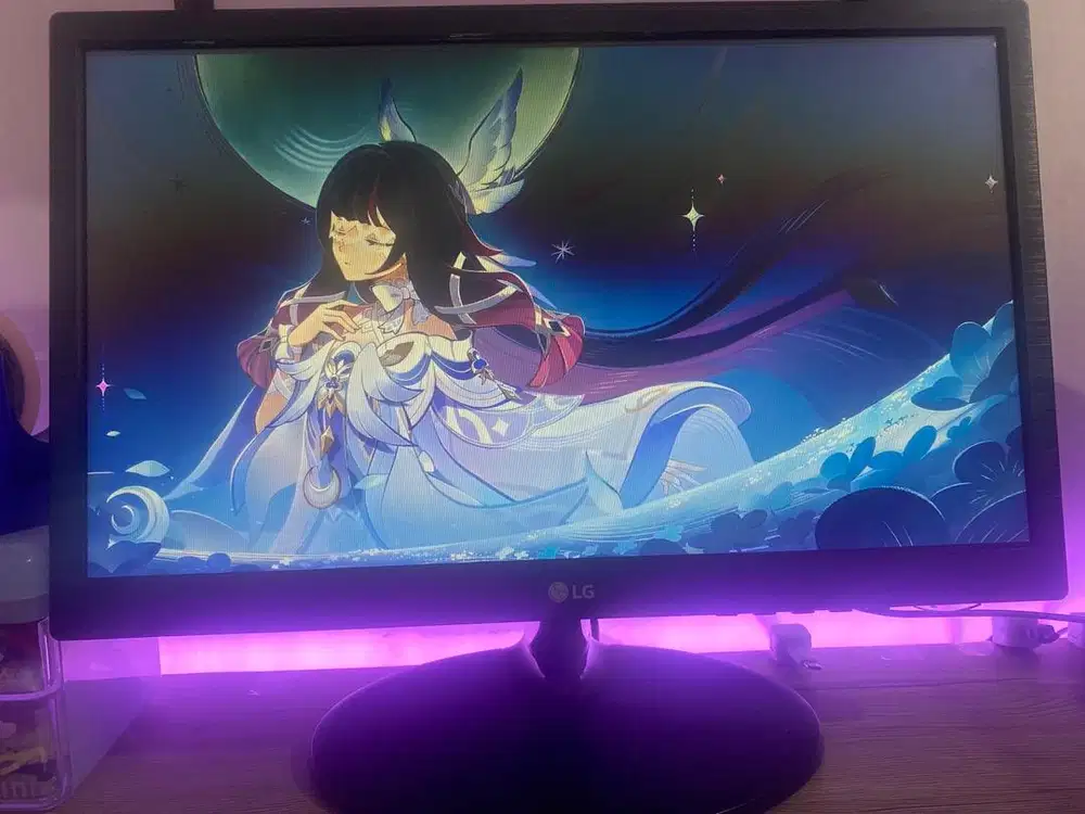 LG monitor 17 inci mulus seperti baru