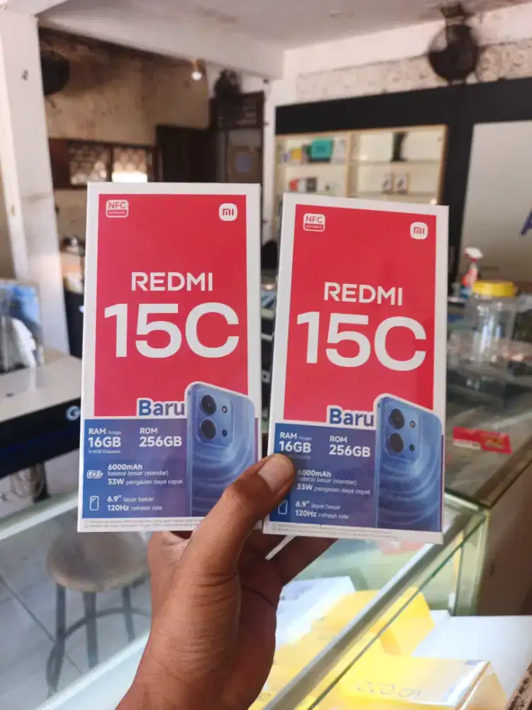 Fast respon WA Xiaomi Redmi 15C NFC 8+8/256 Garansi resmi 15bln