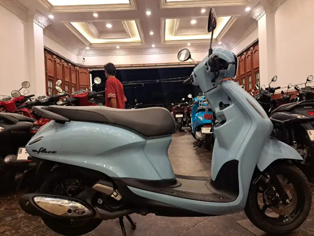 HUB CE KOM DP 2 JT FILANO 2025 MOTOR KAYA BARU + HELM KM LOW