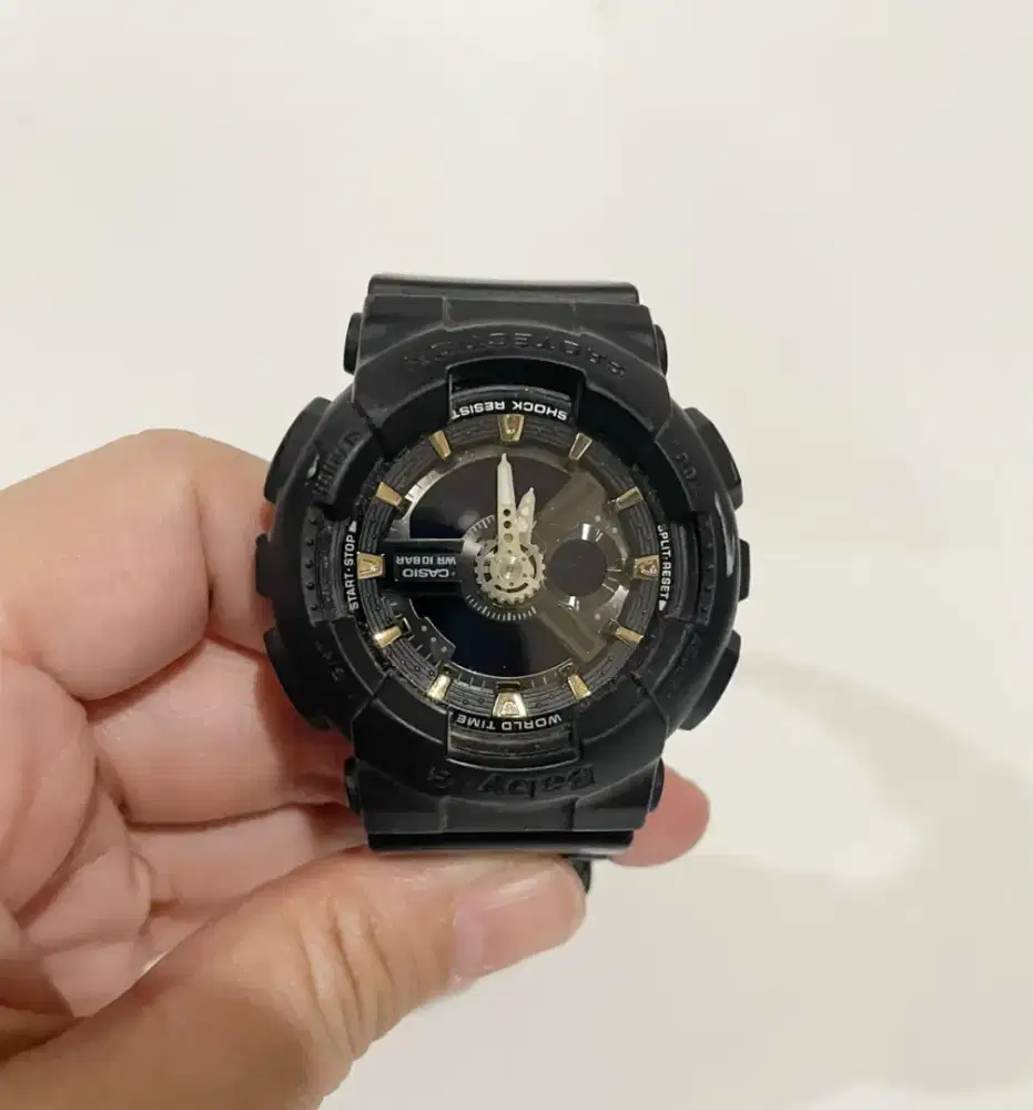 Dijual Cepat ! Jam Tangan Merek Casio Baby G Warna Hitam. 100% Asli !