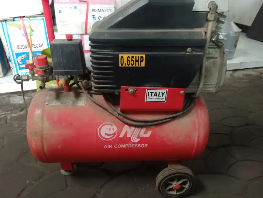 NLG Air Compressor / Kompresor Angin, Second Kondisi Bagus, 24 L