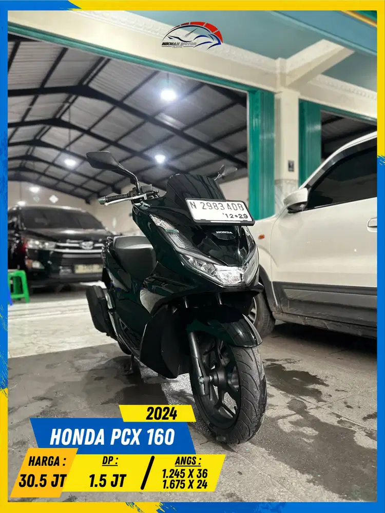 HONDA PCX 160 2024 BEKAS RASA BARU MASZEHH HIKMAH MOTOR KEPUH