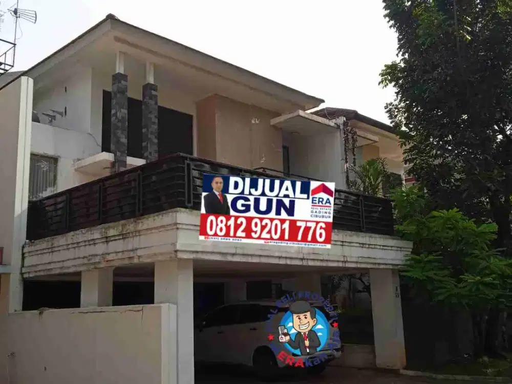 Dijual Rumah Bagus di Mahogany Residence