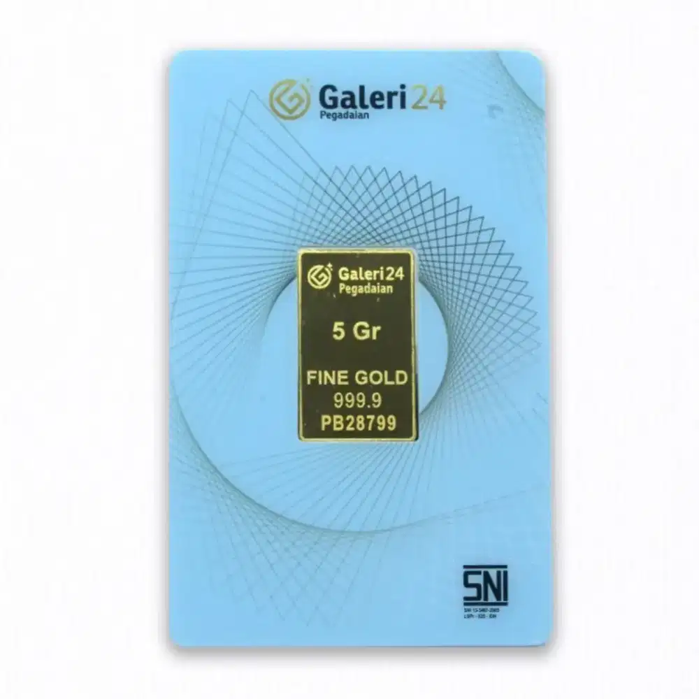 Logam mulia galery24 5gr 2025