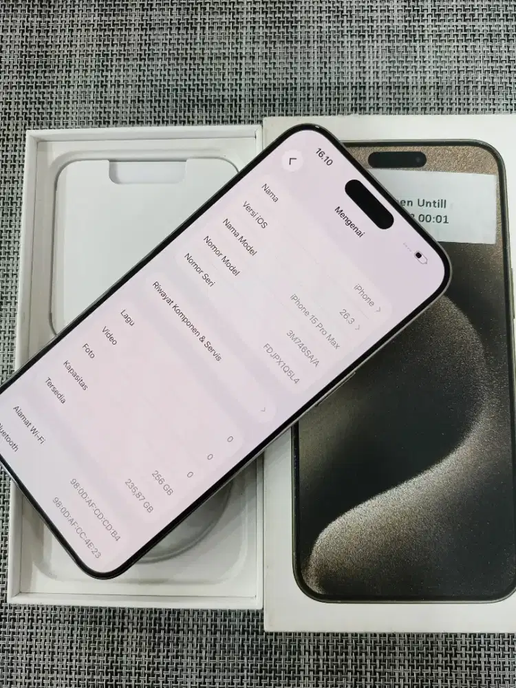 iPhone 15 promax ex iBox 256gb