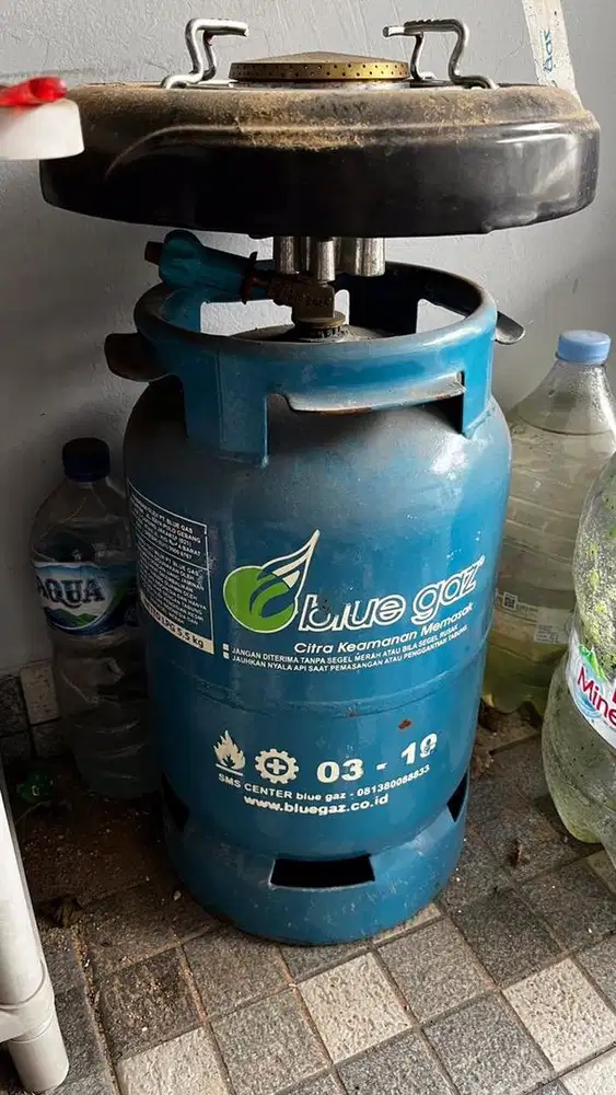 Tabung Gas Blue Gas 5,5kg ADA ISI (include kompor)