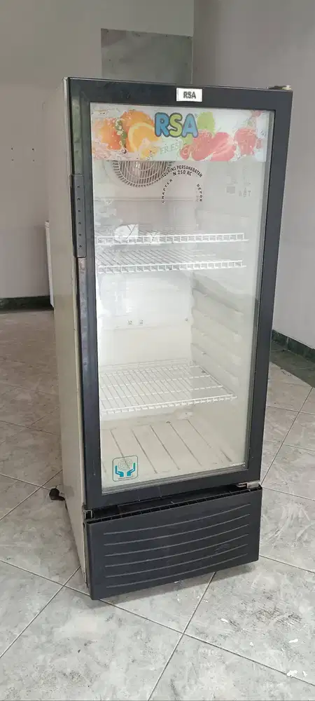 Kulkas Showcase RSA Pintu Kaca