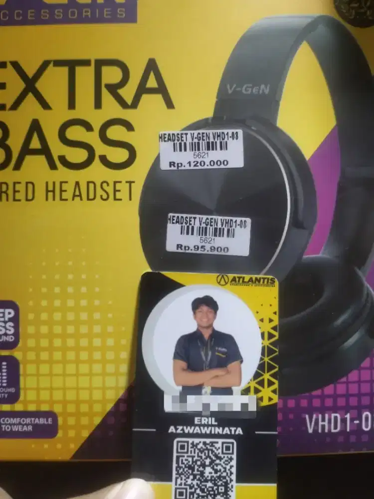 HEADSET V-GEN VHD1-08