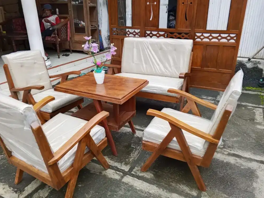 Kursi Jengki Vintage Jati
