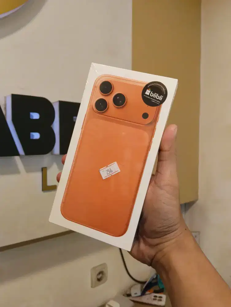 Jual Iphone 17 Promax 256Gb New Resmi Indo Warna Orange