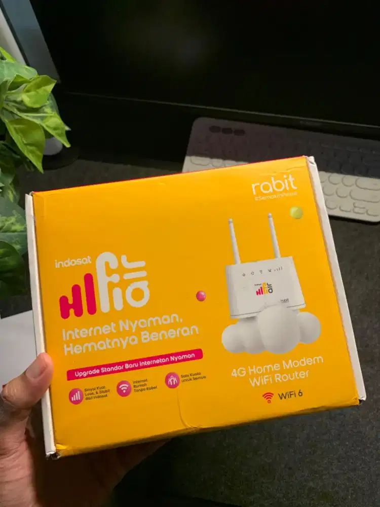 Modem Wifi Rabit 4,5G Router Fullset NEW BNOB