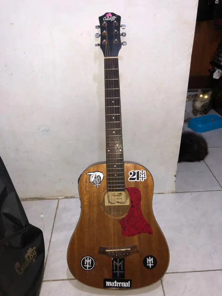 gitar cowboy gw 120ns 3/4 akustik elektrik
