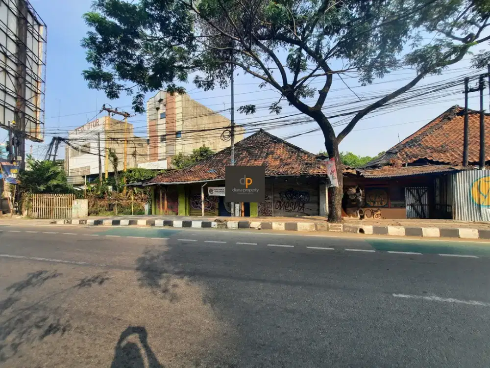 Dijual Cepat Tanah Komersil di Jalan Raya Merdeka-Tangerang 2000m2, 2 Jalur Lebar, Seberang RS Melati