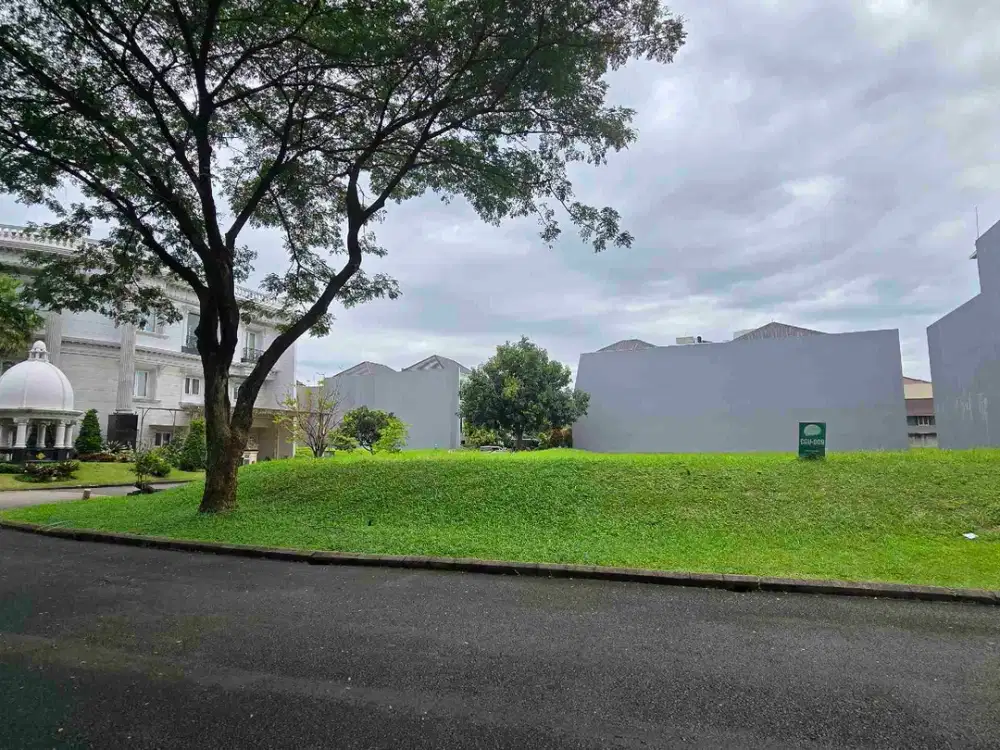 Dijual kavling HUK perumahan elit Cluster Crown Summarecon Serpong, view golf, dekat mall dekat sekolahan