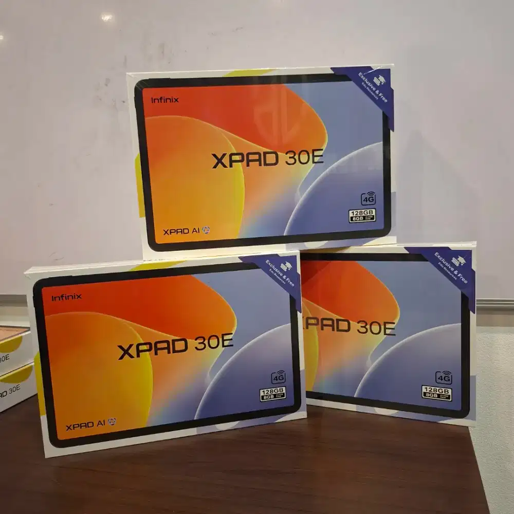 NEW INFINIX XPAD 30E 4/128GB RESMI BARU SEGEL JOGJA