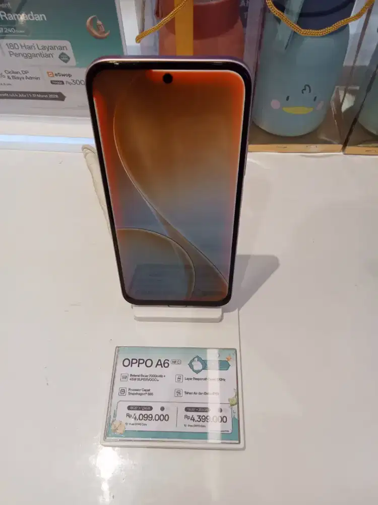 Oppo A6 bisa cash dan cicilan