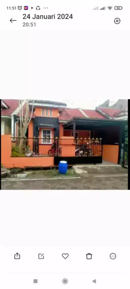 Dijual Rumah Minimalis Adipura Gedebage (Nego)
